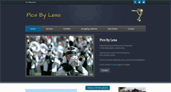 Desktop Screenshot of picsbylesa.com